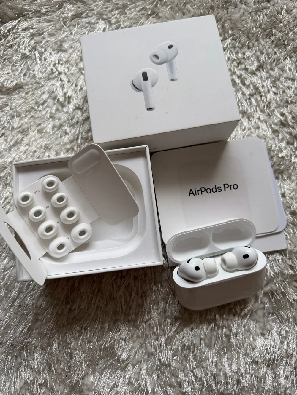 Apple AirPods Pro Earbuds with Charging Case - White